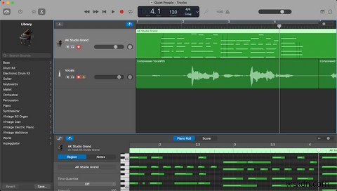 วิธีใช้ Garageband บน Mac เพื่อบันทึกเพลงสดหลายเพลงพร้อมกัน 