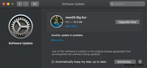 วิธีอัปเกรดเป็น macOS Big Sur 