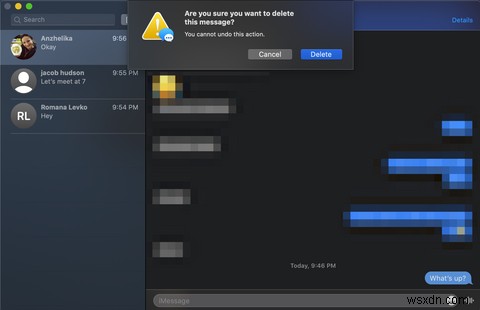 วิธีลบ iMessages บน Mac ของคุณ 