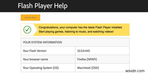 วิธีดาวน์โหลด Adobe Flash Player บน Mac 