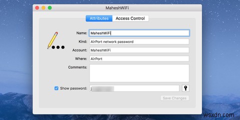 วิธีดูรหัสผ่าน Wi-Fi บน Mac 