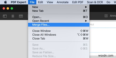 วิธีรวมไฟล์ PDF บน Mac 