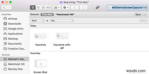 ค้นหาภาพหน้าจอ Mac ของคุณทั้งหมดด้วยเคล็ดลับง่ายๆ นี้ 