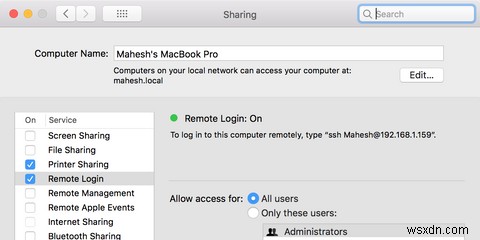 วิธีส่งและรับไฟล์จาก Mac อย่างรวดเร็วผ่าน FTP 