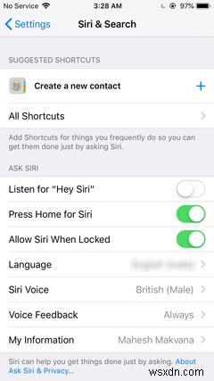 วิธีปิด Siri บน iPhone, iPad, Mac หรือ Apple Watch 