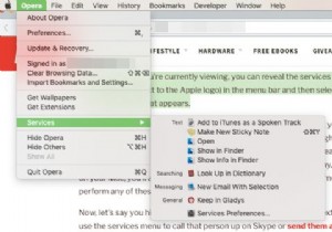 วิธีเพิ่มตัวเลือกที่มีประโยชน์ให้กับเมนูบริการ macOS 