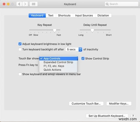 วิธีทำให้ MacBook Pro Touch Bar มีประโยชน์มากขึ้น:4 เคล็ดลับ 