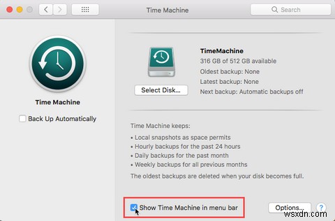 วิธีใช้ Time Machine เพื่อสำรองข้อมูล Mac ของคุณ 