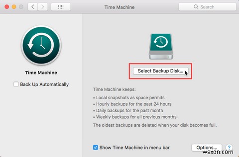 วิธีใช้ Time Machine เพื่อสำรองข้อมูล Mac ของคุณ 