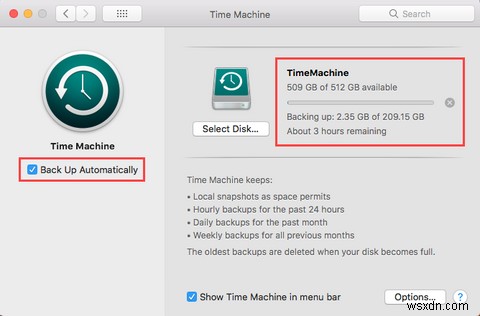 วิธีใช้ Time Machine เพื่อสำรองข้อมูล Mac ของคุณ 