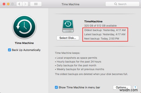 วิธีใช้ Time Machine เพื่อสำรองข้อมูล Mac ของคุณ 