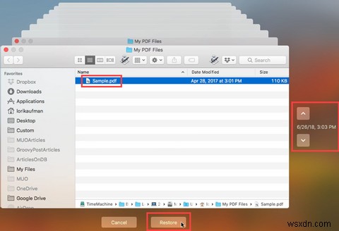 วิธีใช้ Time Machine เพื่อสำรองข้อมูล Mac ของคุณ 