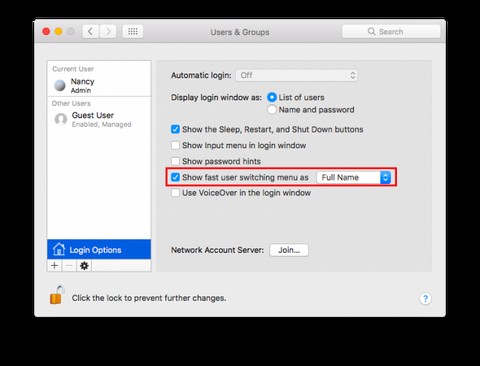 วิธีสลับบัญชีผู้ใช้อย่างรวดเร็วโดยใช้แถบเมนู Mac 
