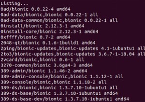 วิธีค้นหาแพ็คเกจใน Ubuntu 