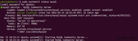 วิธีการติดตั้งและกำหนดค่า MySQL บน Ubuntu 