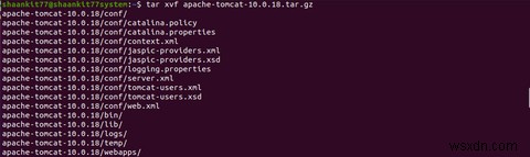 วิธีการติดตั้ง Apache Tomcat 10 บน Ubuntu 20.04 