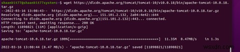 วิธีการติดตั้ง Apache Tomcat 10 บน Ubuntu 20.04 