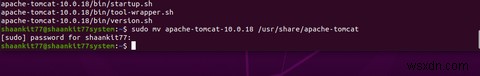 วิธีการติดตั้ง Apache Tomcat 10 บน Ubuntu 20.04 