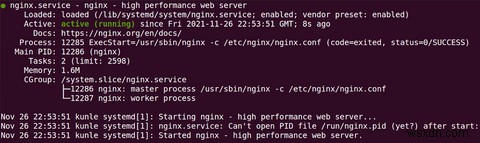 วิธีการติดตั้งและกำหนดค่า Nginx บน Ubuntu 