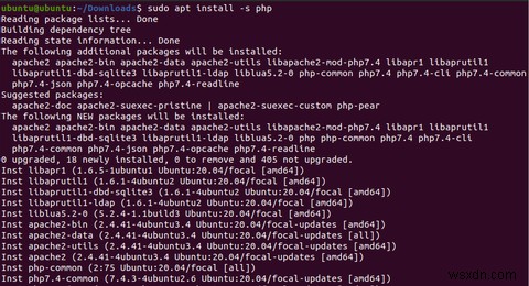 วิธีการแสดงรายการการพึ่งพาของแพ็คเกจใน Ubuntu 
