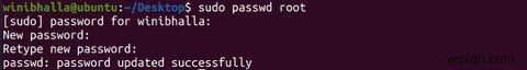วิธีเปลี่ยนรหัสผ่านใน Ubuntu 