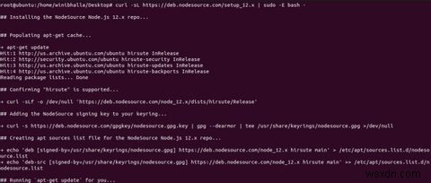 เรียนรู้วิธีติดตั้ง Npm และ Node.js บน Ubuntu 