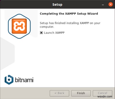 วิธีการตั้งค่าสภาพแวดล้อมของหลอดไฟด้วย XAMPP บน Ubuntu Linux 