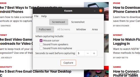 6 แอพที่ดีที่สุดในการจับภาพหน้าจอบน Ubuntu 