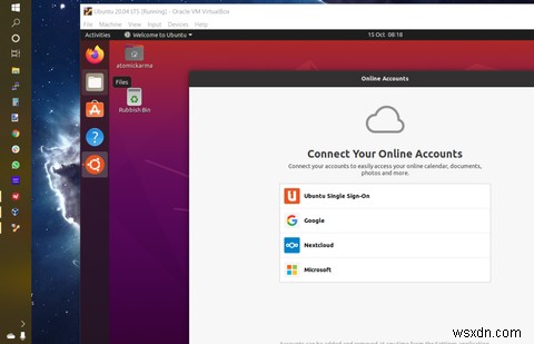 วิธีการติดตั้ง Ubuntu บน VirtualBox 