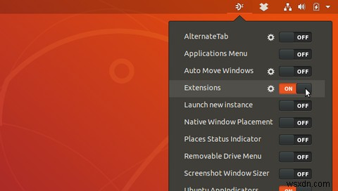 วิธีปรับแต่ง GNOME Shell ใน Ubuntu โดยใช้ส่วนขยาย 