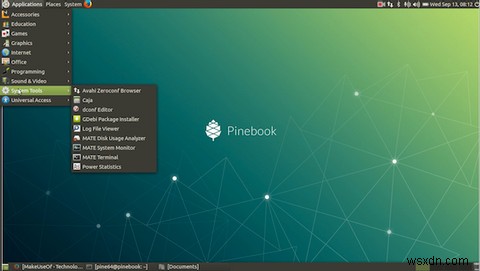 รีวิว Pinebook 64:แล็ปท็อปราคา 100 เหรียญที่ไม่แย่มาก 