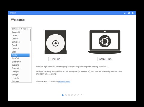 จำลอง Chrome OS บนแล็ปท็อปของคุณด้วย Cub Linux 