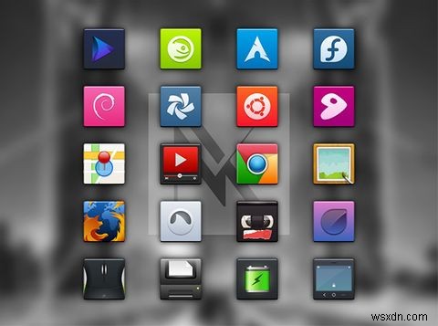 9 ทางเลือกที่สวยงามสำหรับชุดไอคอน Linux เริ่มต้น 