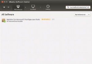วิธีรับแบบอักษร Mac และ Windows ใน Ubuntu [Linux] 