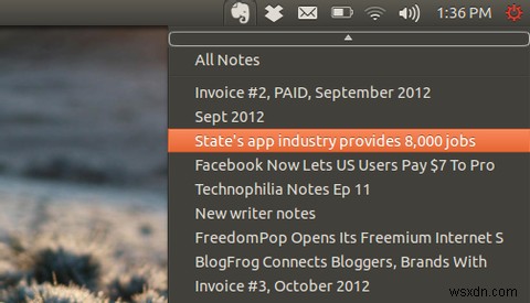 Everpad:ไคลเอนต์ Evernote ที่ดีที่สุดสำหรับ Ubuntu [Linux] 