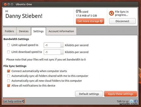 Ubuntu One:คู่แข่งที่ไม่รู้จักแต่คู่ควรใน Cloud Storage 