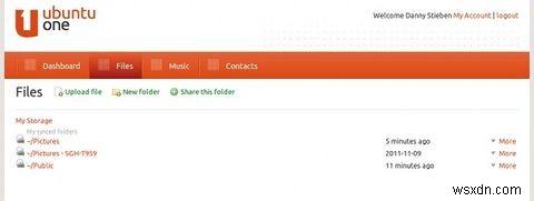 Ubuntu One:คู่แข่งที่ไม่รู้จักแต่คู่ควรใน Cloud Storage 