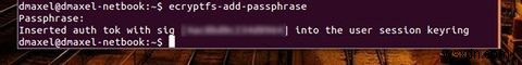 วิธีเข้ารหัสโฮมโฟลเดอร์ของคุณหลังจากติดตั้ง Ubuntu [Linux] 