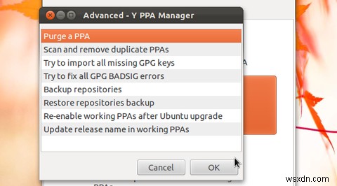 Y PPA จัดการ:GUI สำหรับจัดการ Ubuntu PPA [Linux] 