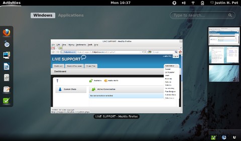 ติดตั้ง Gnome Shell อย่างง่ายดายใน Ubuntu 11.10 และใหม่กว่า [Linux] 