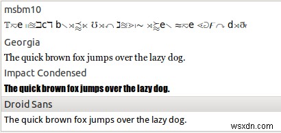 จัดการและเปรียบเทียบแบบอักษรได้อย่างง่ายดายด้วย Font Manager [Linux] 