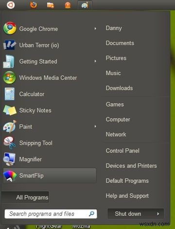 เปลี่ยน Windows 7 เป็น Ubuntu 11.04 Natty Narwhal ด้วย Ubuntu Skin Pack 