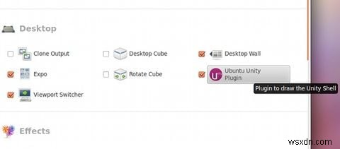 วิธีเปลี่ยนการตั้งค่าของ Ubuntu Unity ด้วย CompizConfig Settings Manager 
