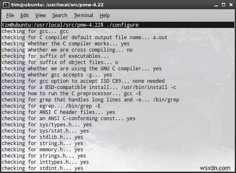 วิธีคอมไพล์และติดตั้งไฟล์ TAR GZ &TAR BZ2 ใน Ubuntu Linux 