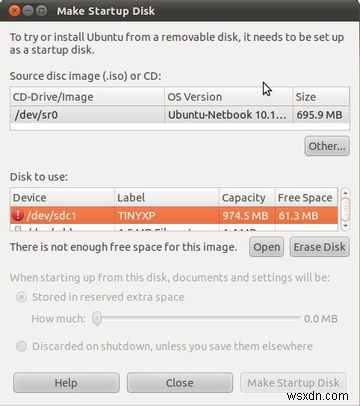 วิธีสร้างและใช้ USB Ubuntu Linux Boot Jump Drive 