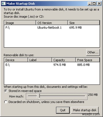 วิธีสร้างและใช้ USB Ubuntu Linux Boot Jump Drive 