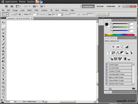 คู่มือ Idiots ในการติดตั้ง Photoshop CS5 บน Ubuntu 10.04 