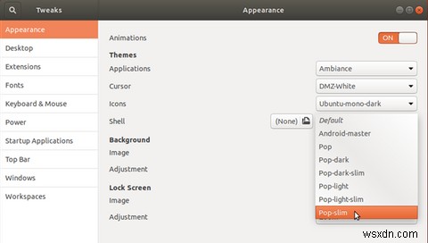 วิธีการติดตั้งและเปลี่ยนธีมใน Ubuntu 