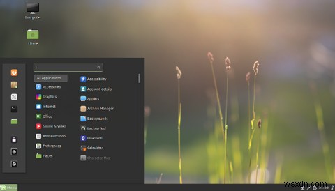 อธิบายเกี่ยวกับอบเชย:ดูเดสก์ท็อปที่เหมือน Windows มากที่สุดตัวหนึ่งใน Linux 