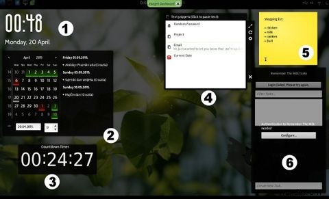 วิธีปรับปรุงเวิร์กโฟลว์ของคุณด้วย KDE Dashboard &Widgets 